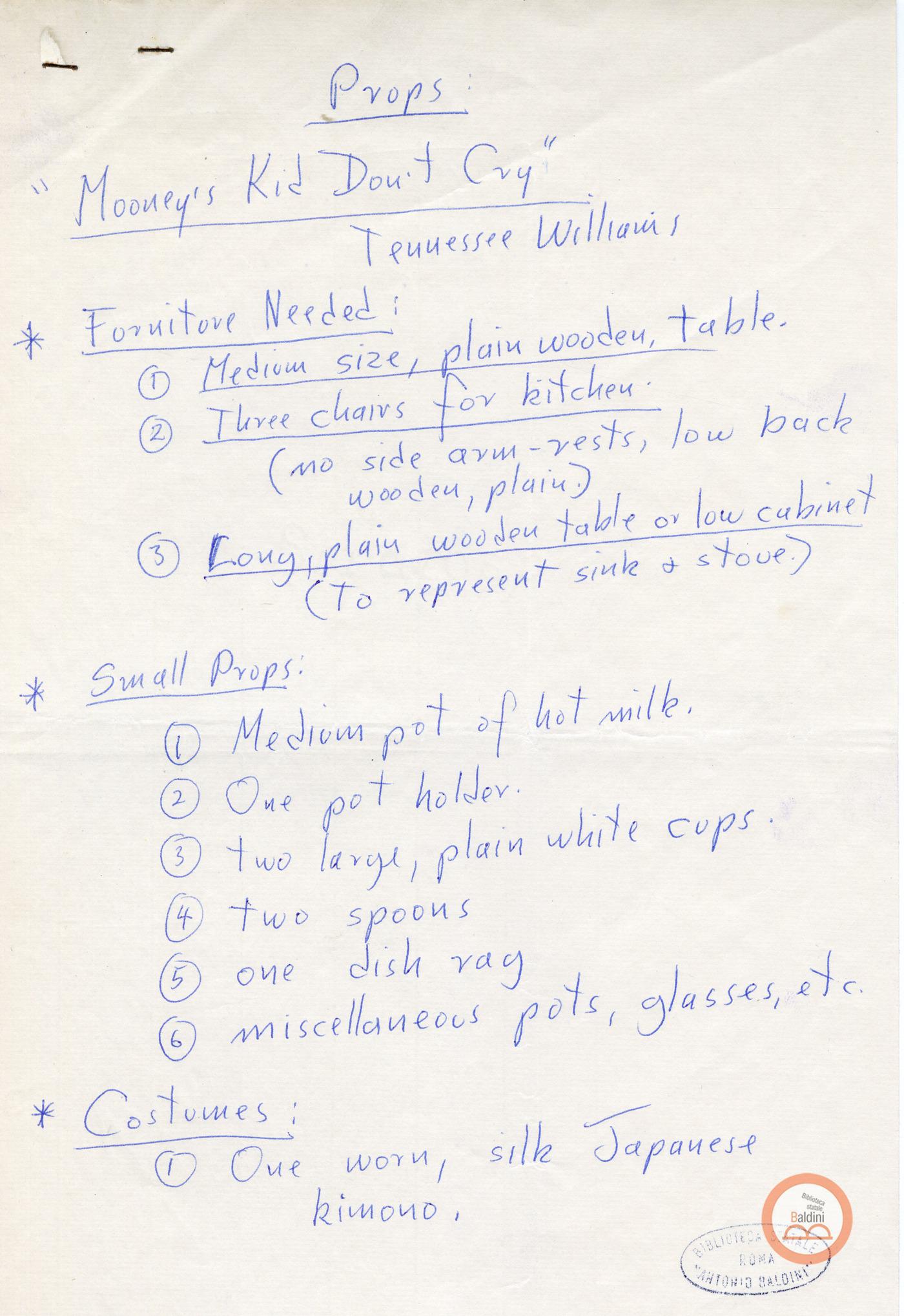 Mooney's kid don't cry