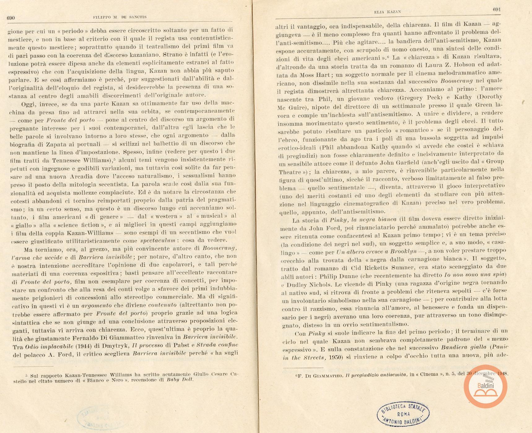 "Materiale preparatorio per il programma"