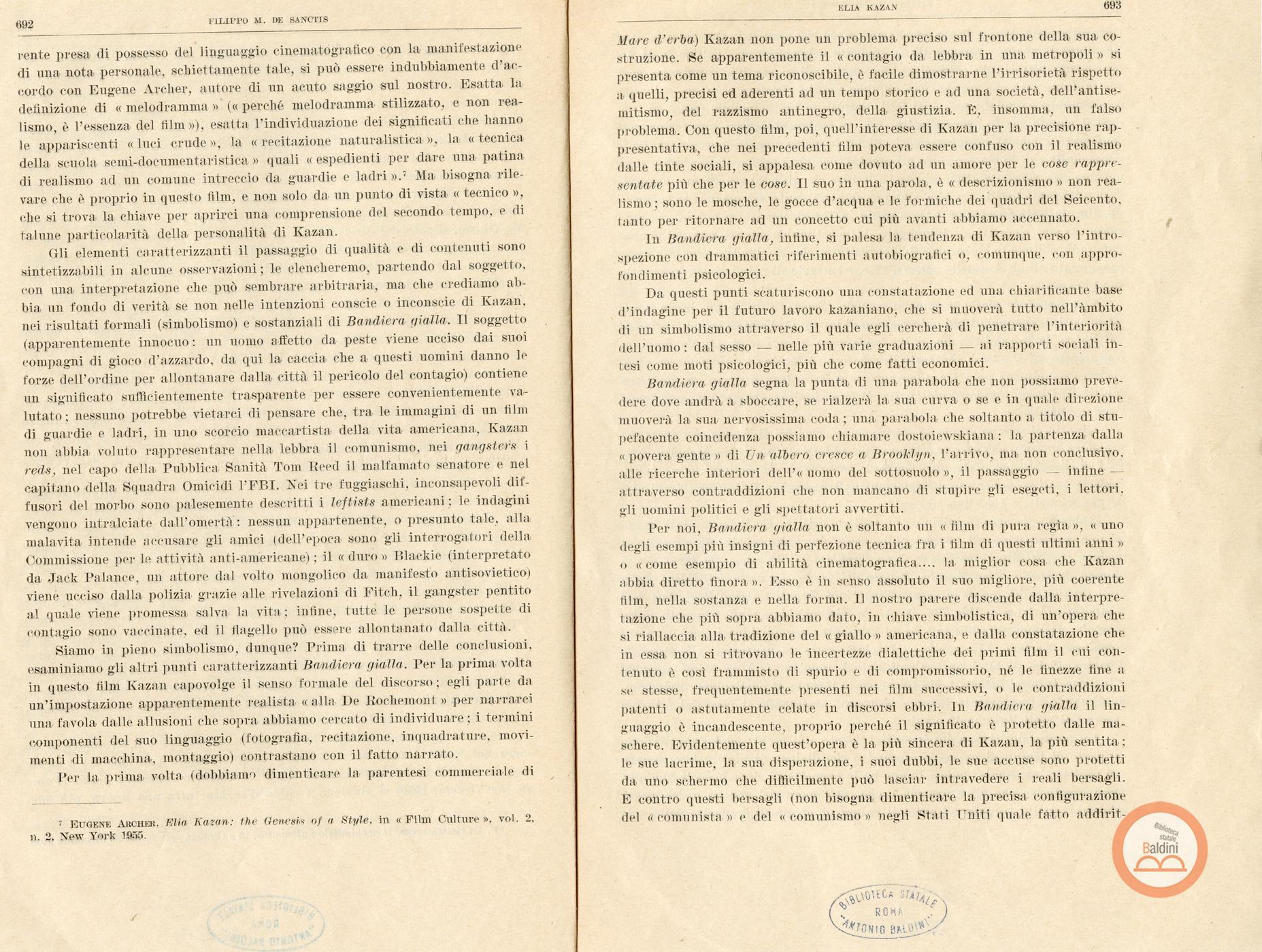 "Materiale preparatorio per il programma"