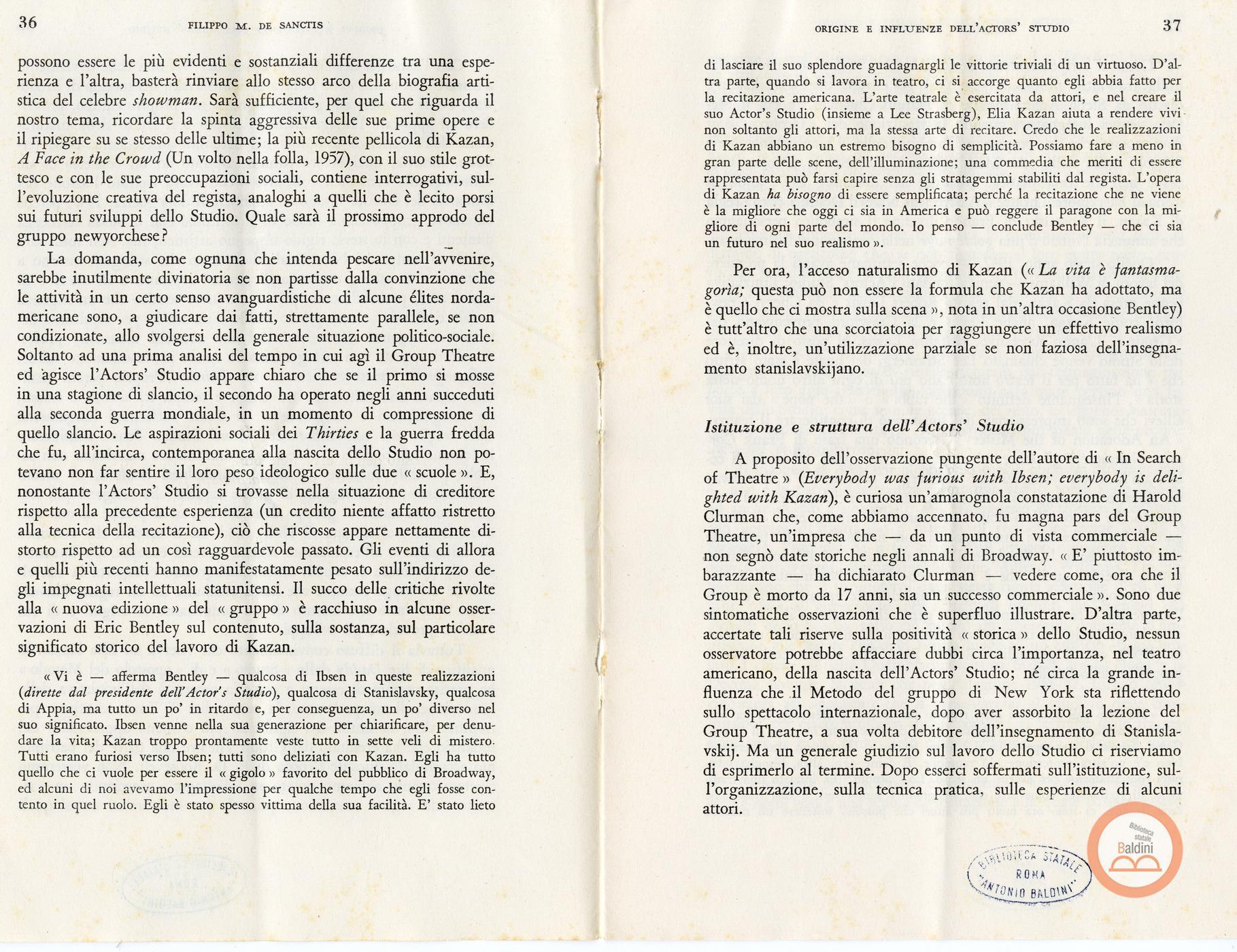 "Materiale preparatorio per il programma"