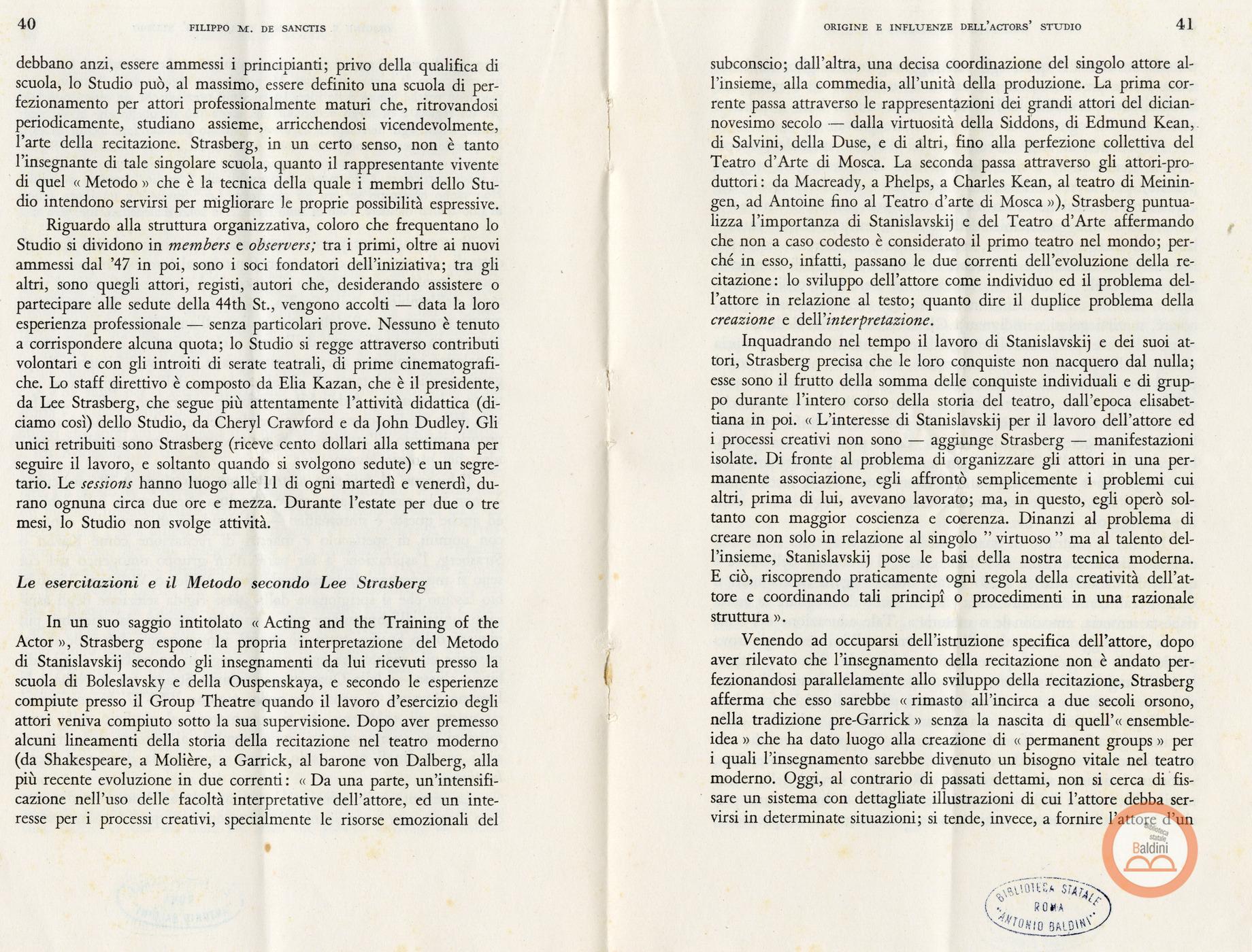 "Materiale preparatorio per il programma"