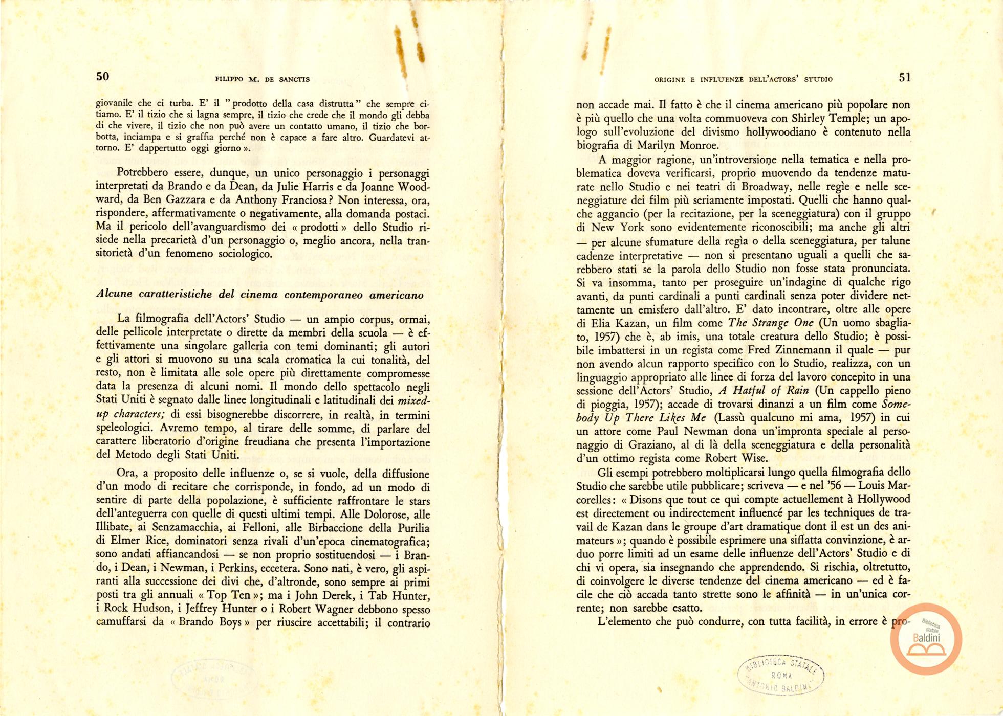 "Materiale preparatorio per il programma"