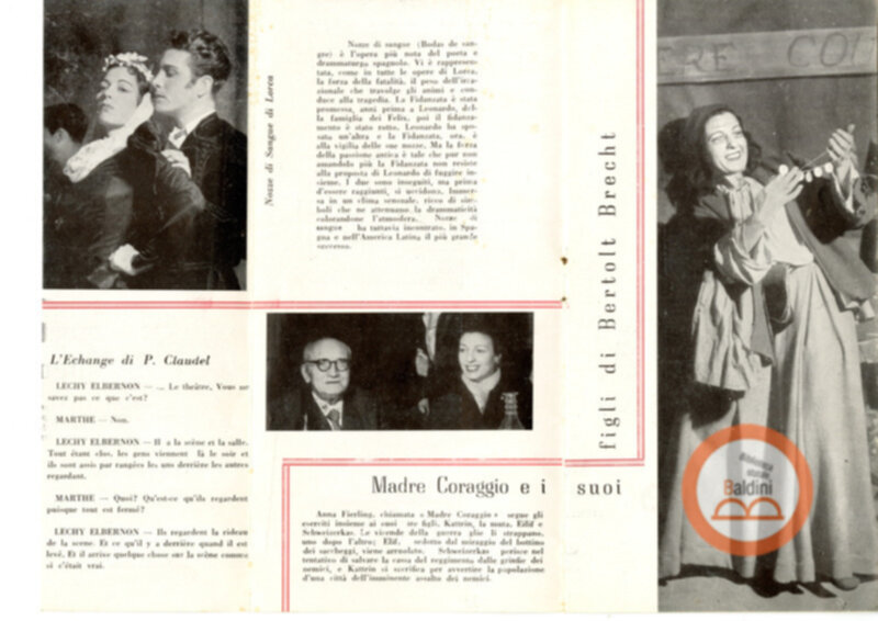 "Germaine Montero. Teatro Club"