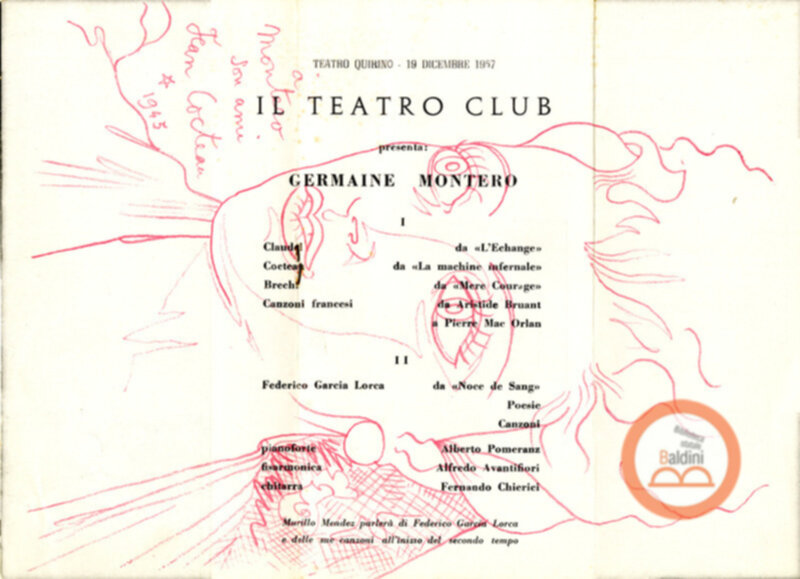 "Germaine Montero. Teatro Club"