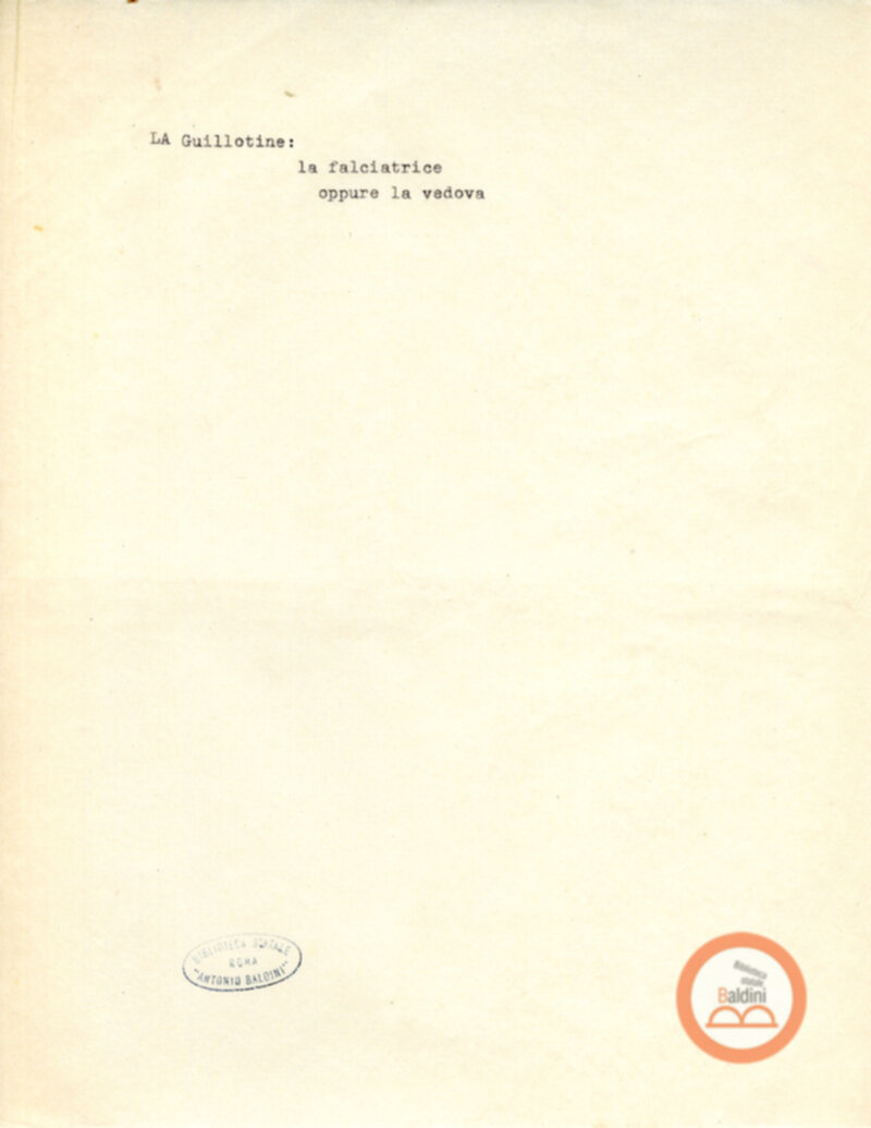 Programma radiofonico Serata con Germaine Montero