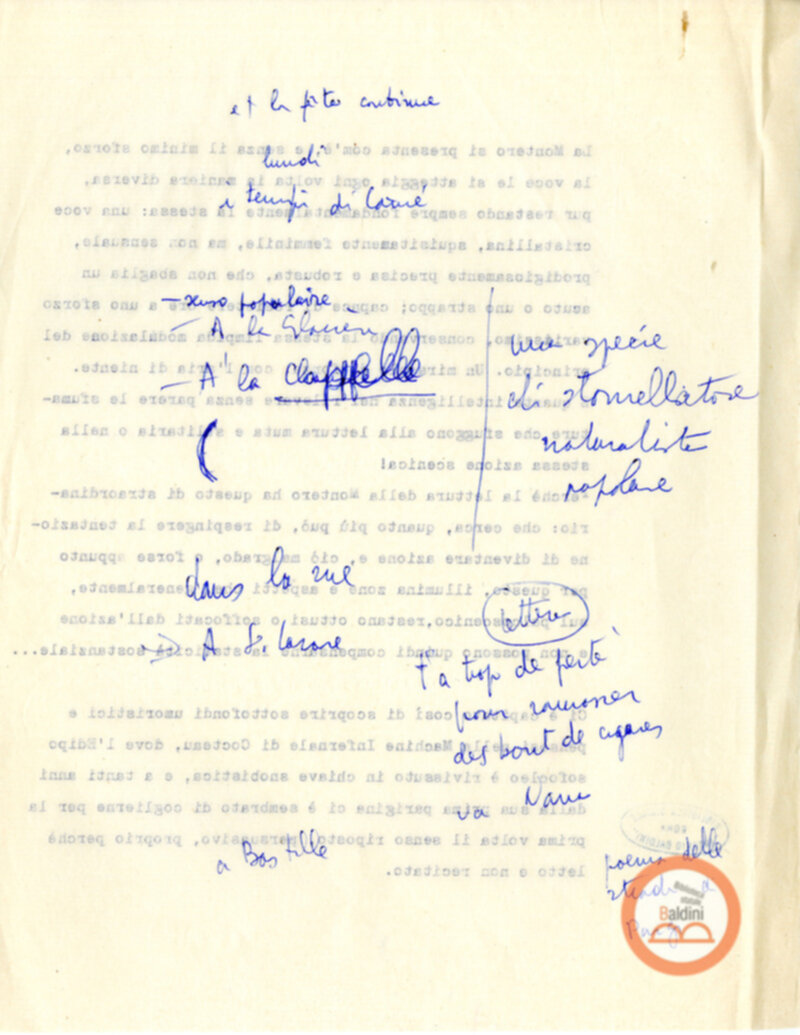 Programma radiofonico Serata con Germaine Montero