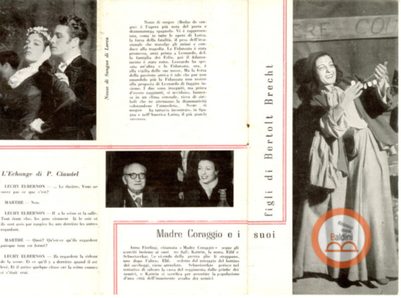 "Germaine Montero. Teatro Club"