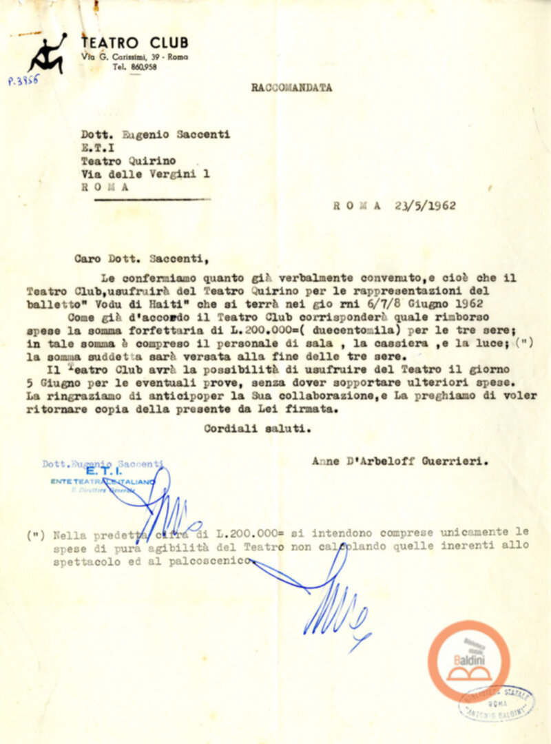 Corrispondeza d'Arbeloff - Saccenti