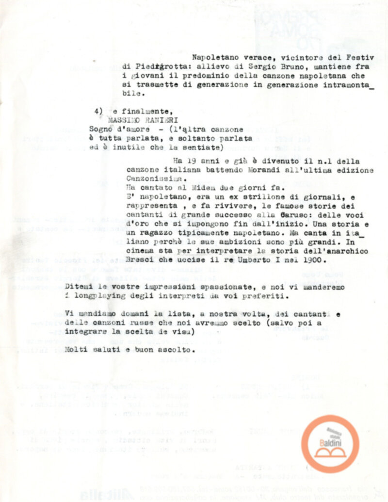 Lettera a Wladimir Alexandrovic