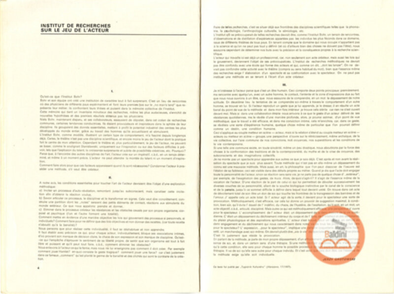 Teatr laboratorium Wroclaw