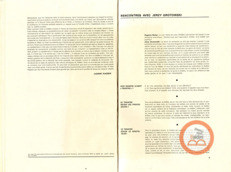 Teatr laboratorium Wroclaw