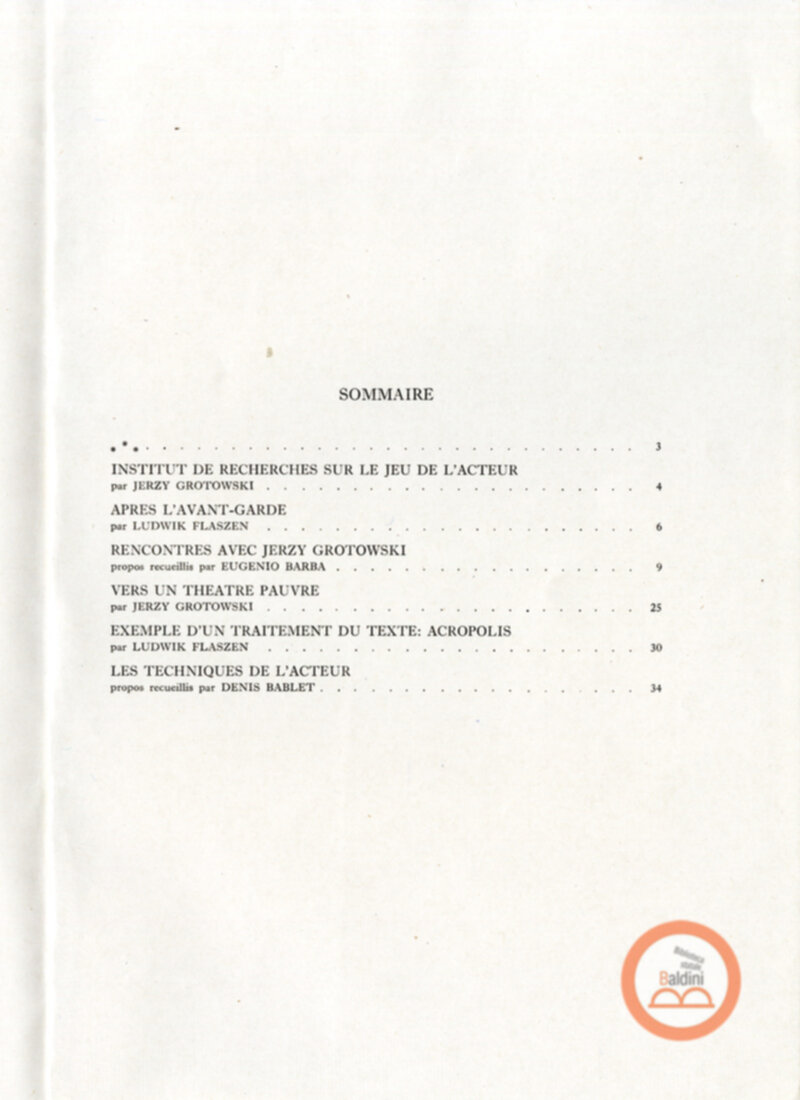 Teatr laboratorium Wroclaw