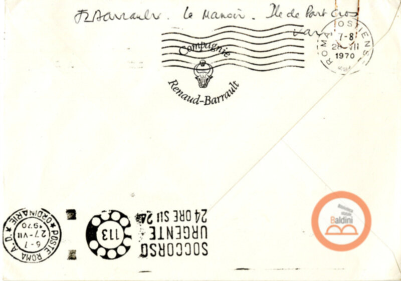 Premio Roma '70 - Compagnia Renaud-Barrault