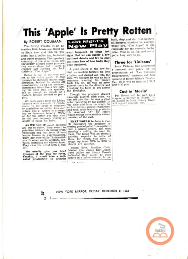 The Apple - rassegna stampa