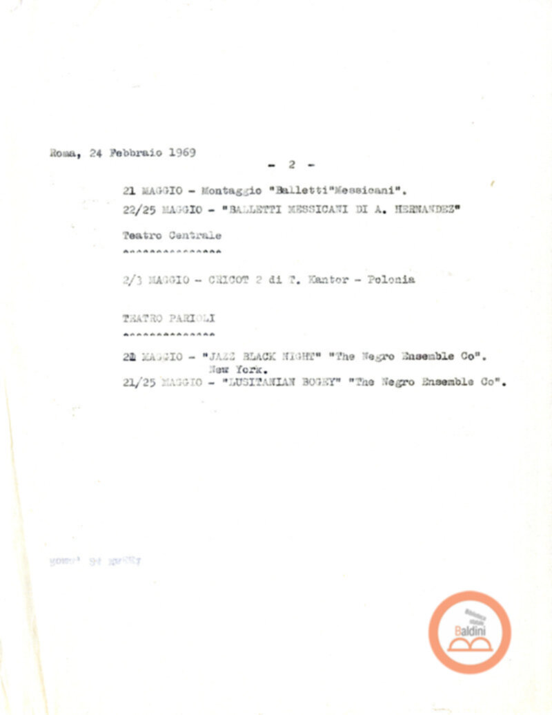 GNAM - manifestazioni culturali