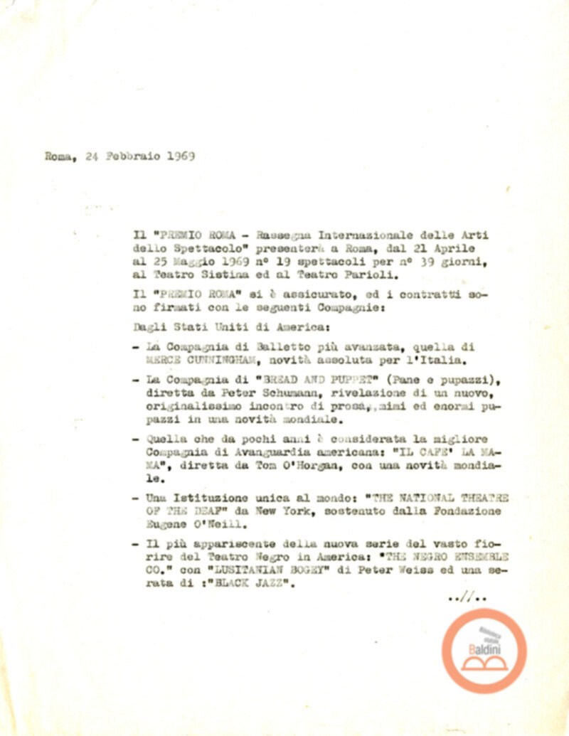 GNAM - manifestazioni culturali