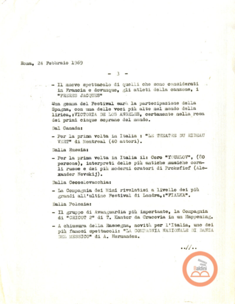 GNAM - manifestazioni culturali