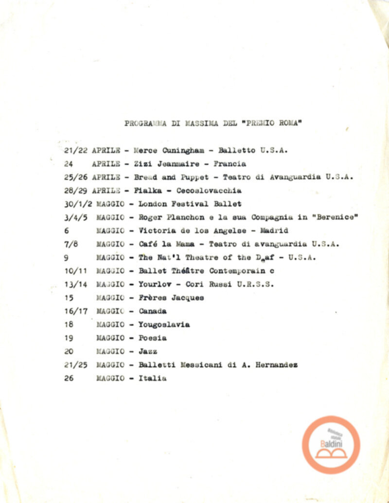 GNAM - manifestazioni culturali