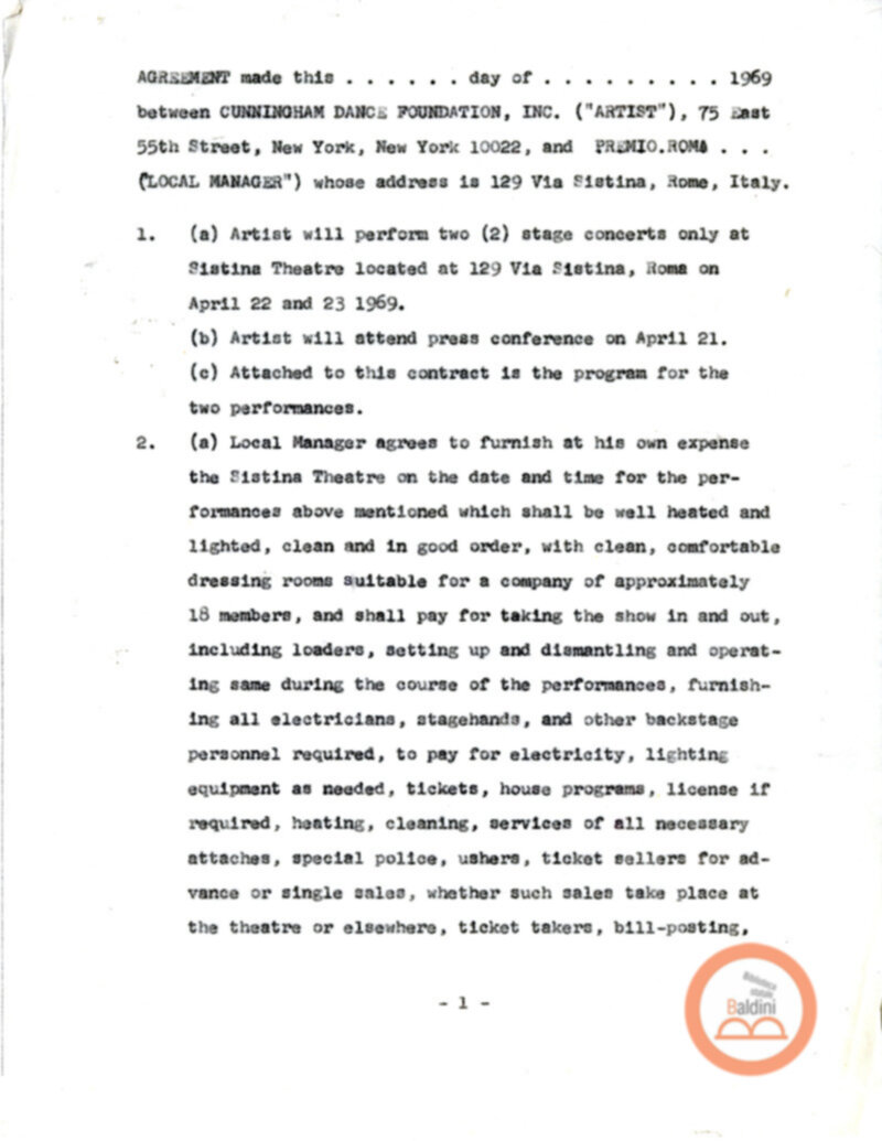 Premio Roma '70 - corrispondenza