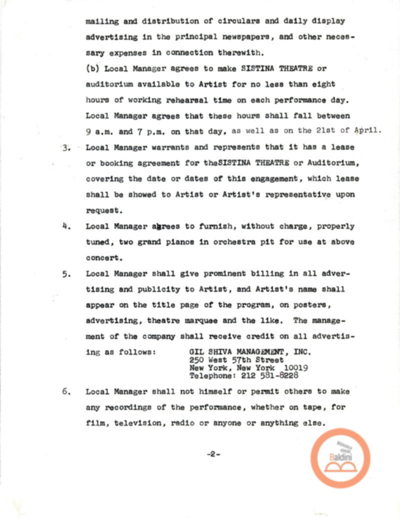 Premio Roma '70 - corrispondenza