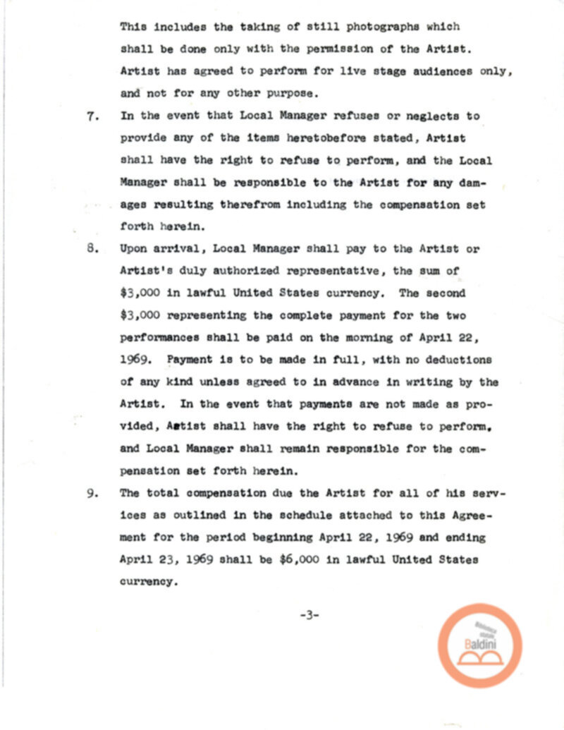 Premio Roma '70 - corrispondenza