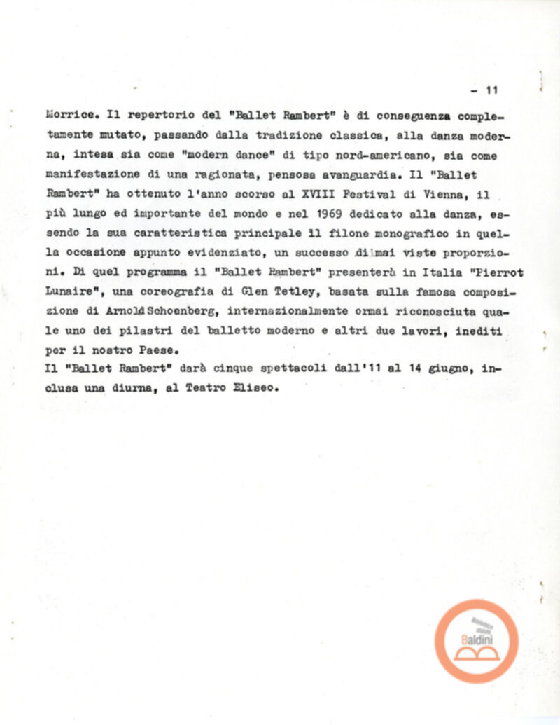 Premio Roma '70 - presentazione