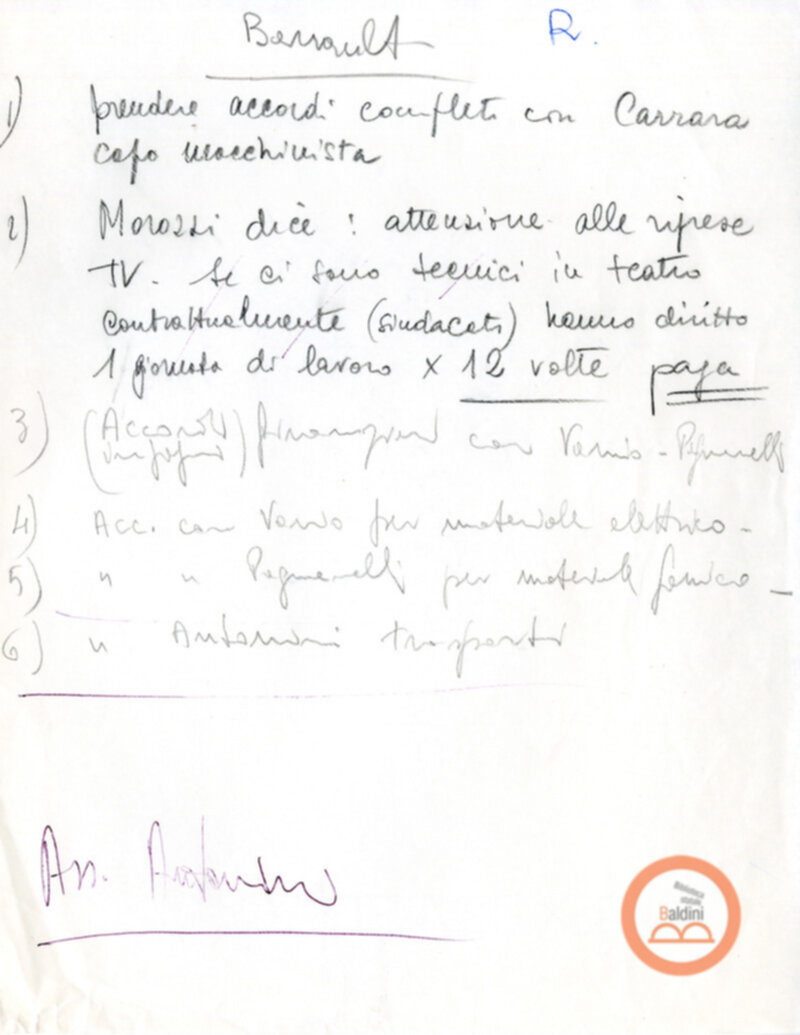 Premio Roma '70 - corrispondenza