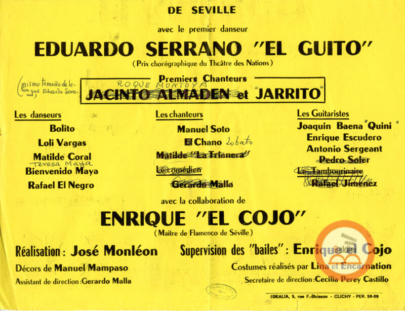 Locandina di Antologie dramatique du Flamenco