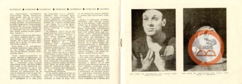 Teatr-laboratorium 13 rzedów "faits et discussions"