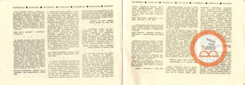 Teatr-laboratorium 13 rzedów "faits et discussions"