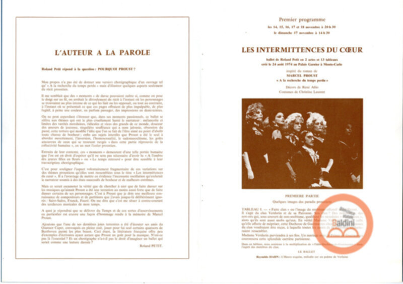 Ballets De Marseille Roland Petit