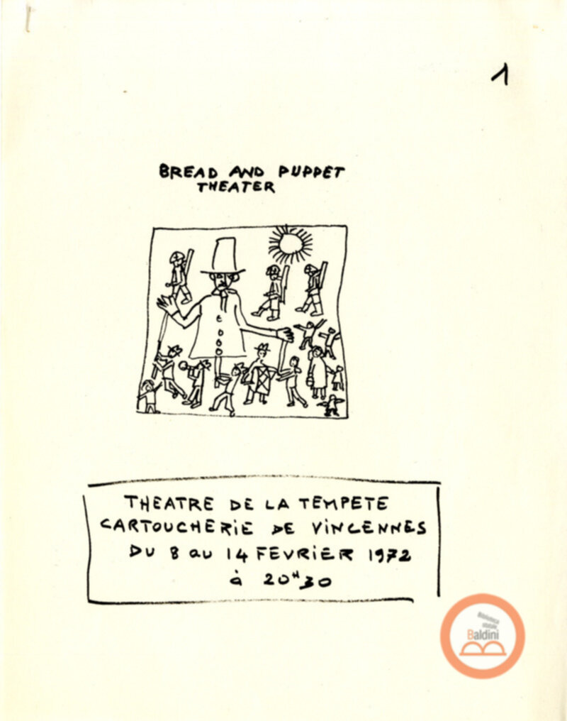 Bread and puppet theater