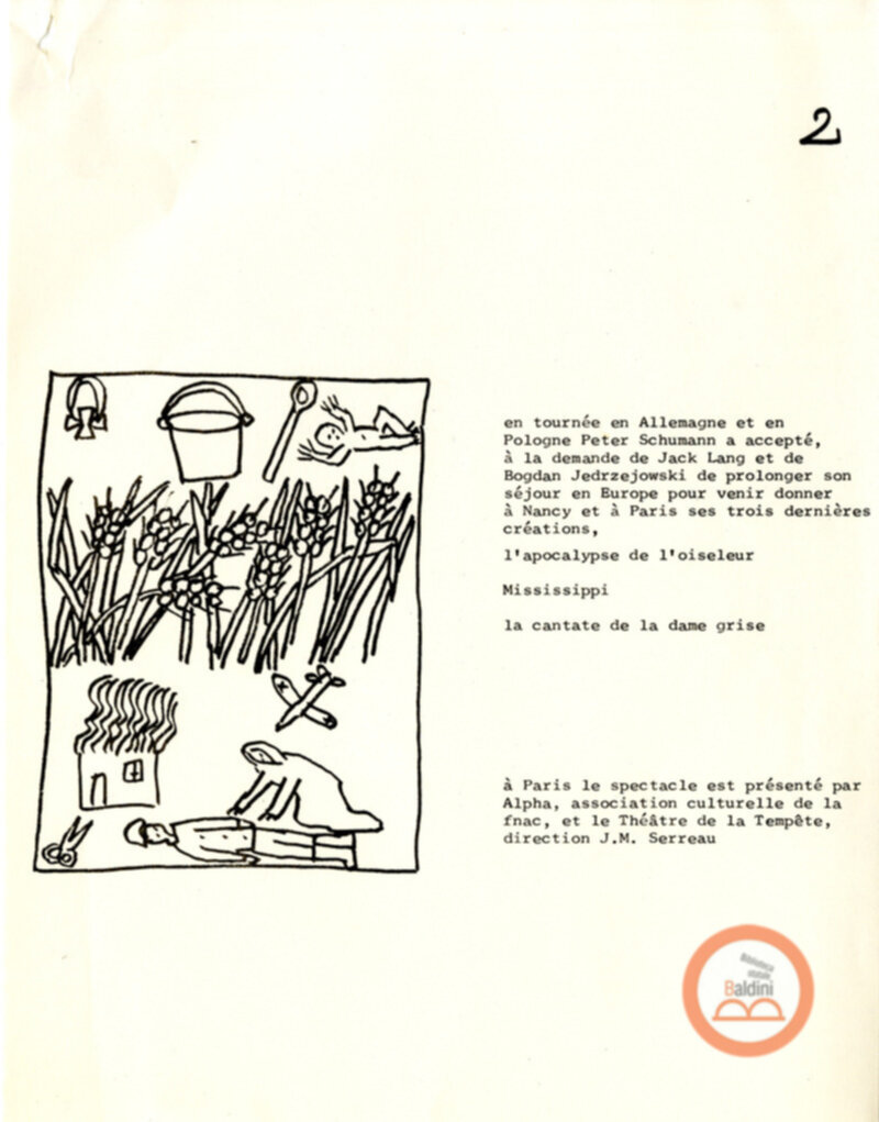 Bread and puppet theater