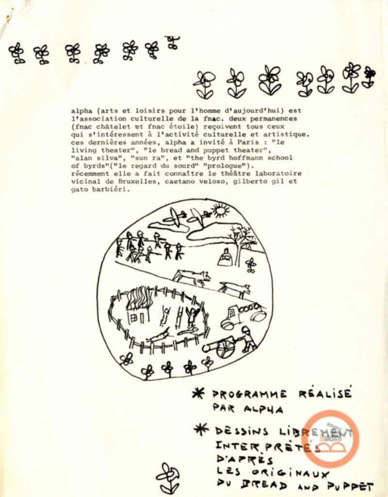 Bread and puppet theater