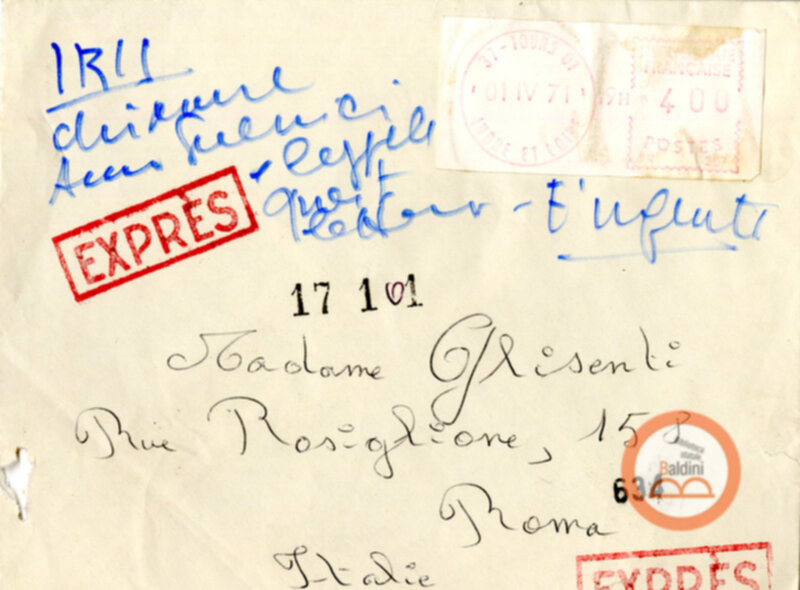 Festival Mondial du Théatre di Nancy - corrispondenza