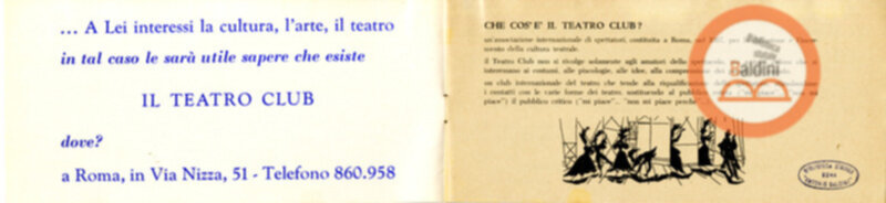 Opluscolo pubblicitario