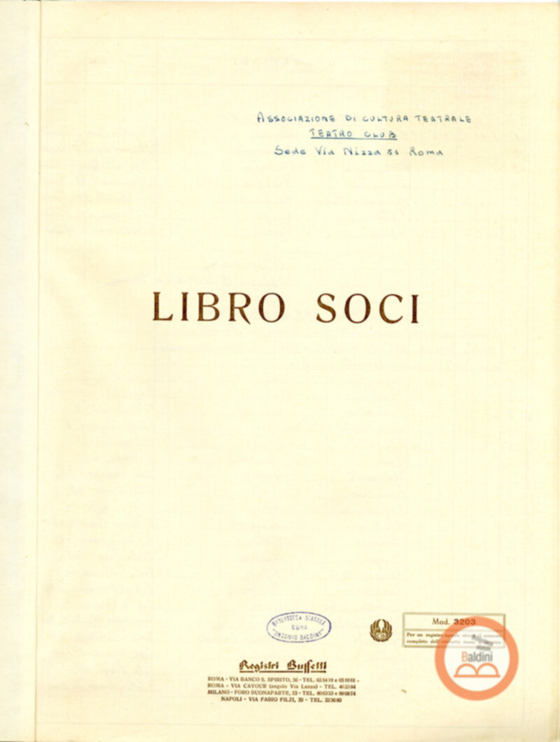Libro soci (1963)