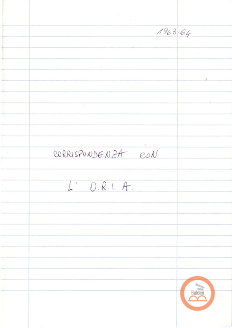 Eco della Stampa - stagione 1963-1964