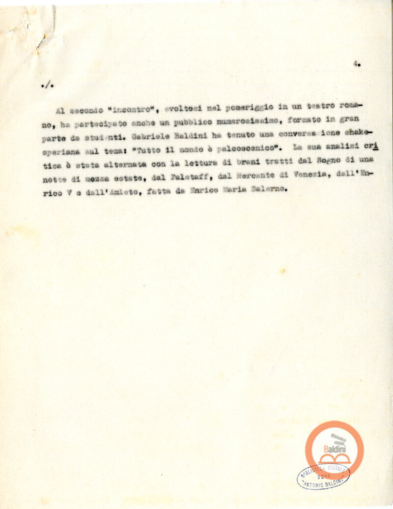 Articoli apparsi sui giornali