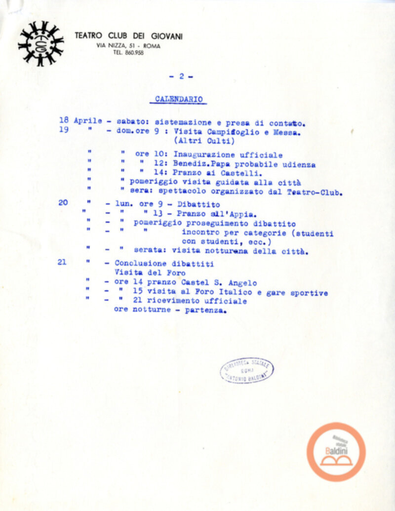 Congresso Europeo della gioventù (18-21 aprile 1964)