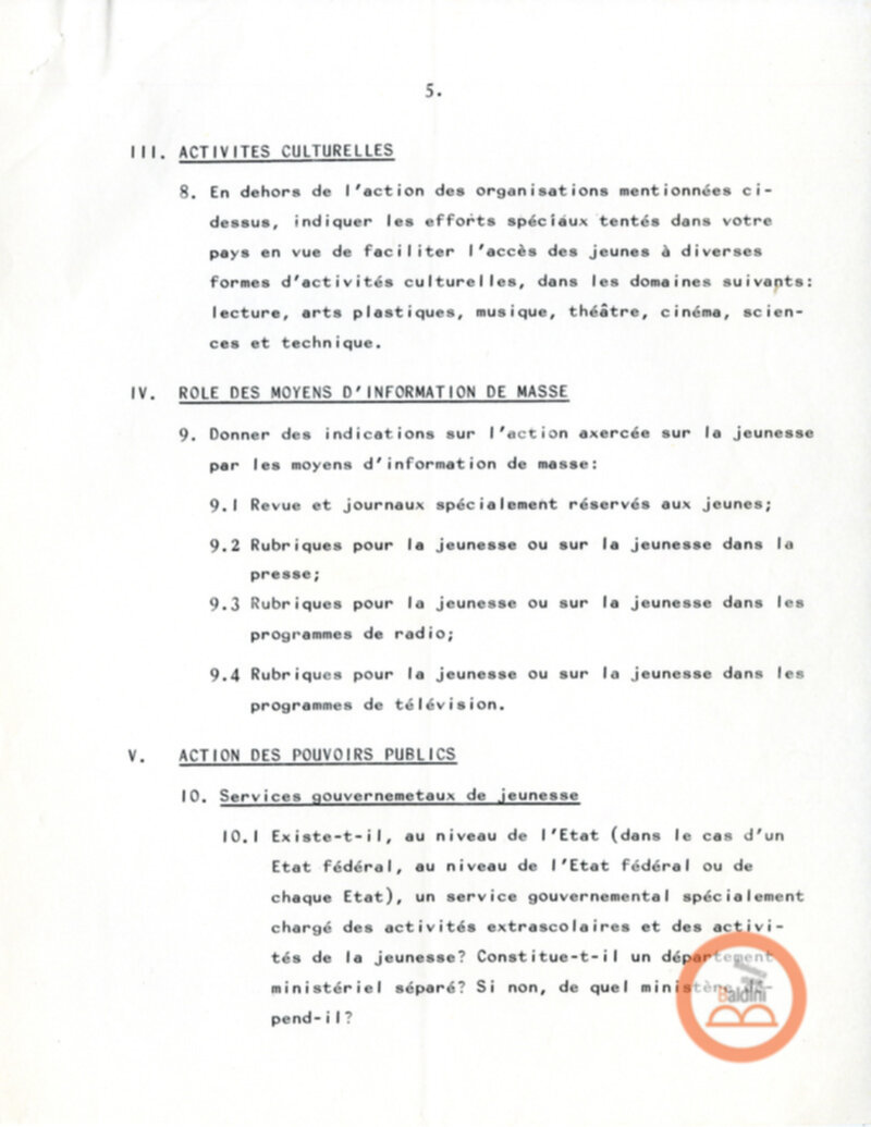 Istruzione extrascolastica