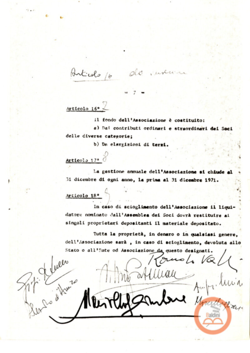 Statuto dell'Associazione di Cultura Teatrale Americana (ACTA), Teatro Club "Premio Roma".