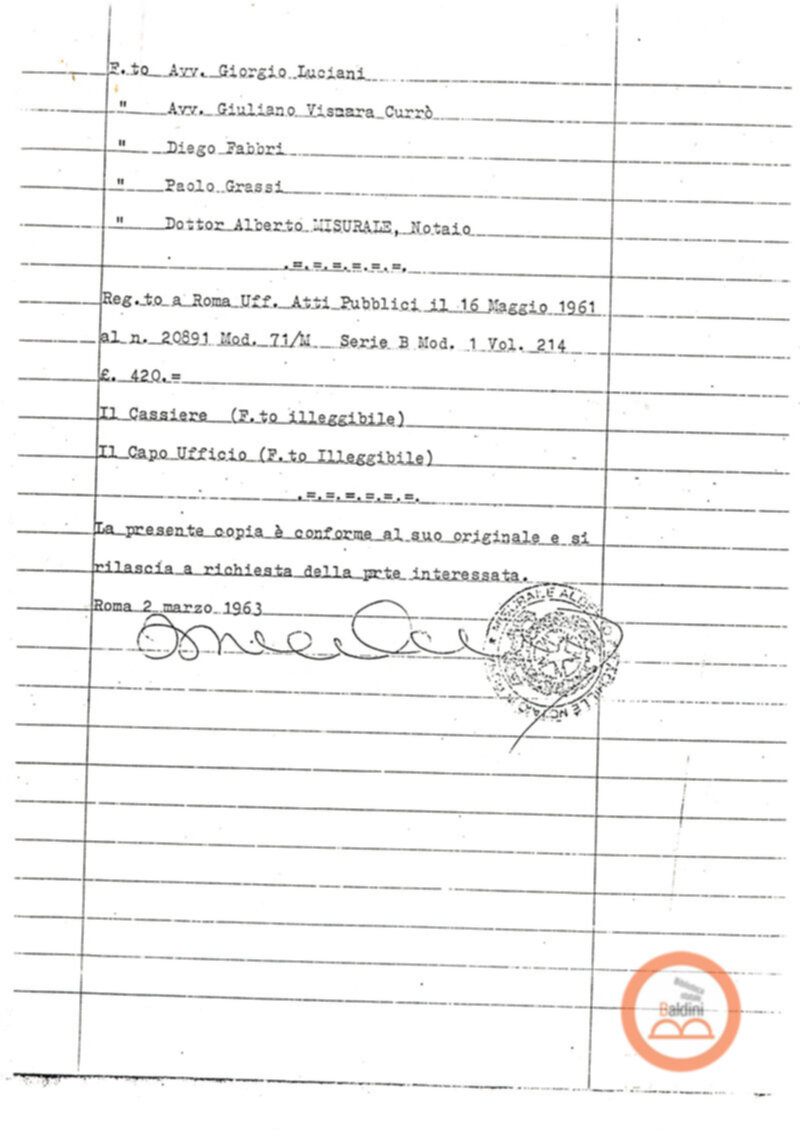 Statuto dell'Associazione di Cultura Teatrale Americana (ACTA), Teatro Club "Premio Roma".