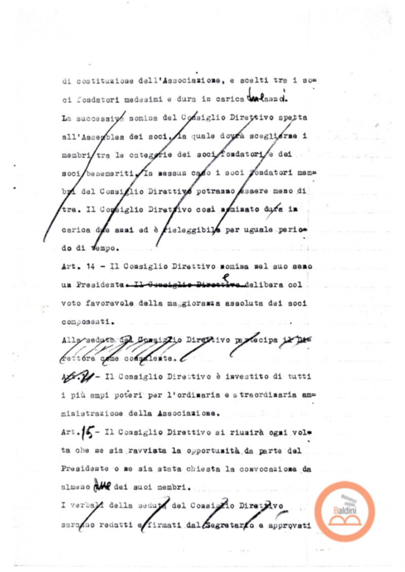 Statuto dell'Associazione di Cultura Teatrale Americana (ACTA), Teatro Club "Premio Roma".