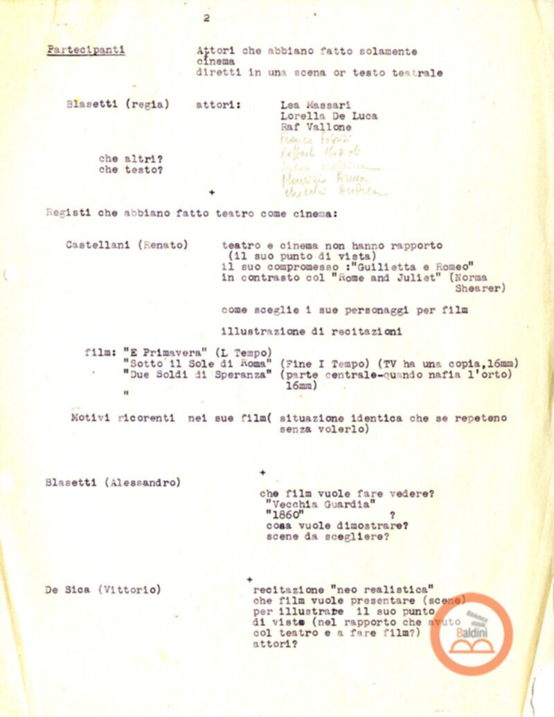 Associazione di Cultura Teatrale Americana (ACTA)