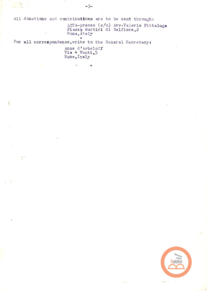 Associazione di Cultura Teatrale Americana (ACTA)