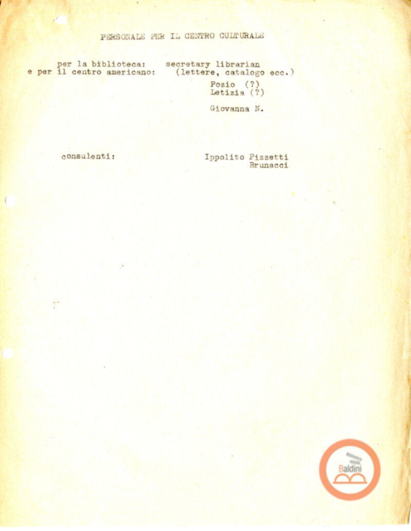 Associazione di Cultura Teatrale Americana (ACTA)