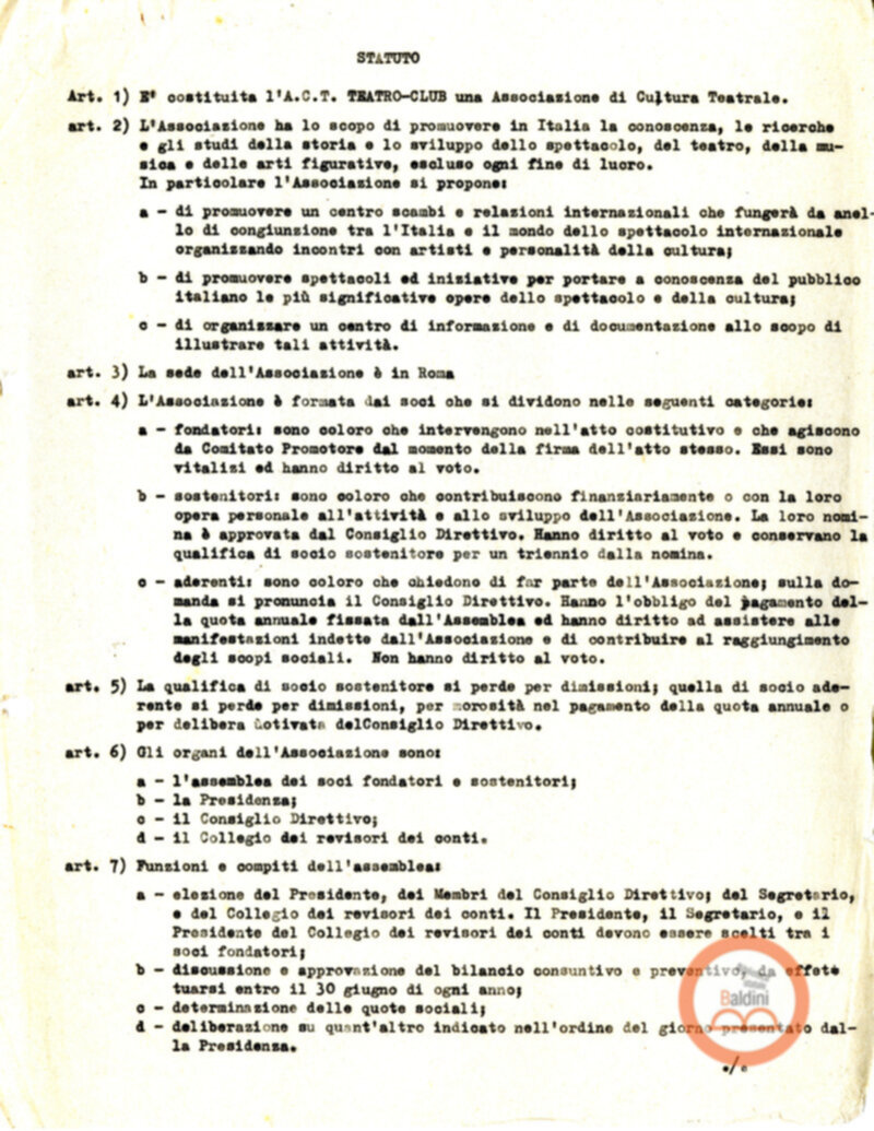 Stagione 1957-1958 - programma