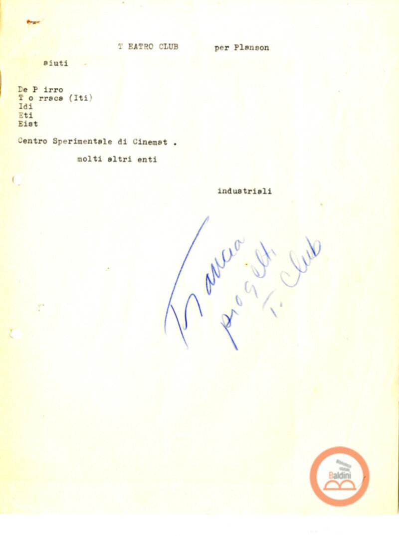 Stagione 1957-1958 - programma