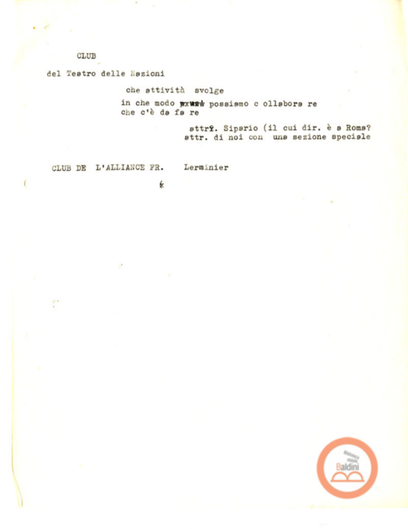 Stagione 1957-1958 - programma